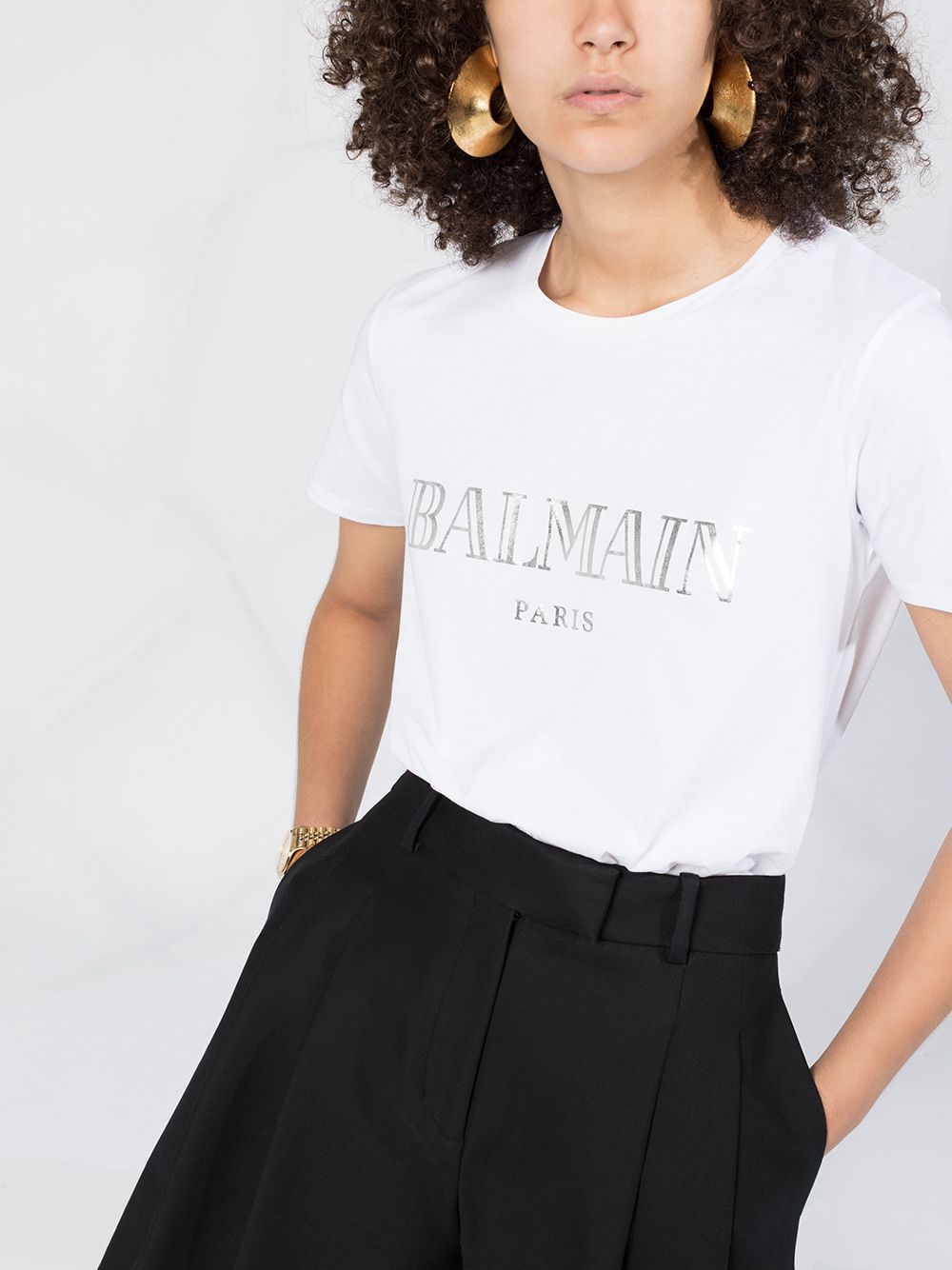 фото Balmain футболка с логотипом