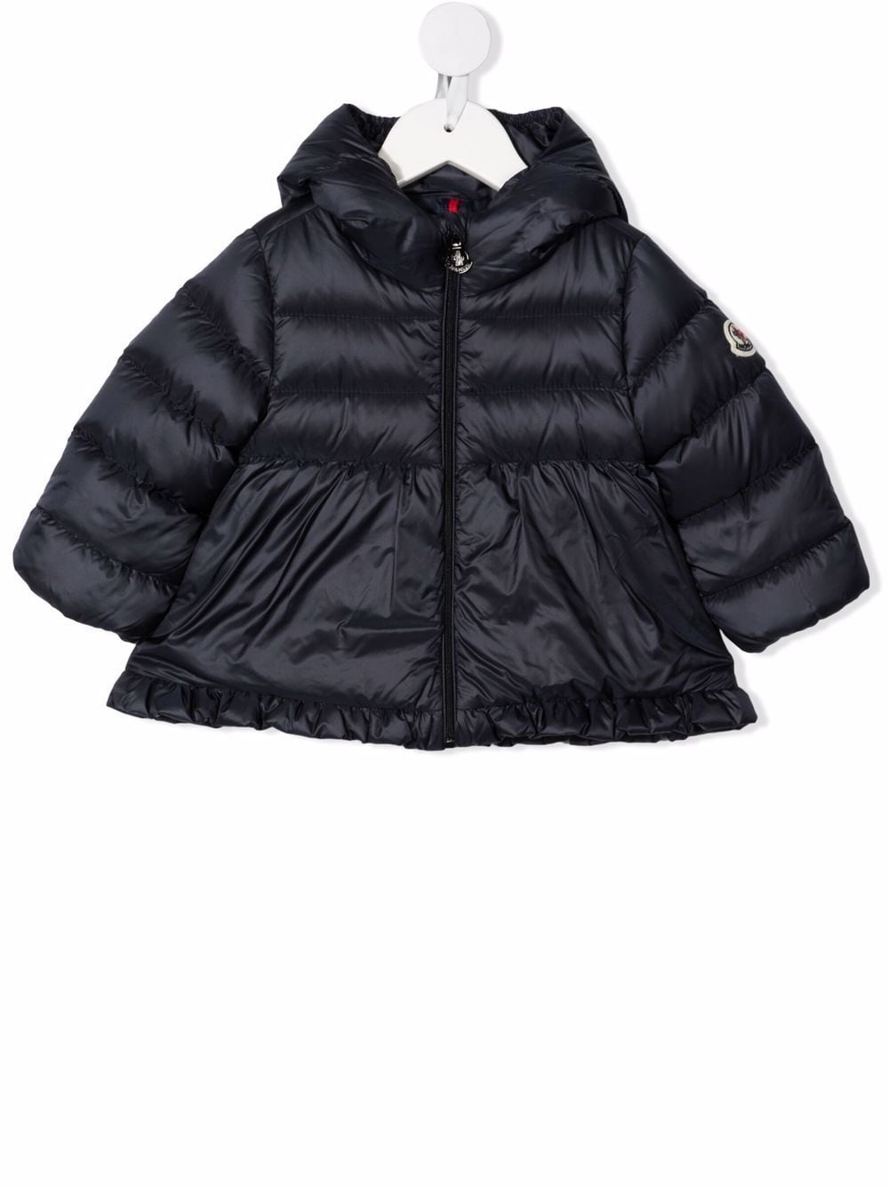 Moncler Enfant Flared donsjas - Blauw