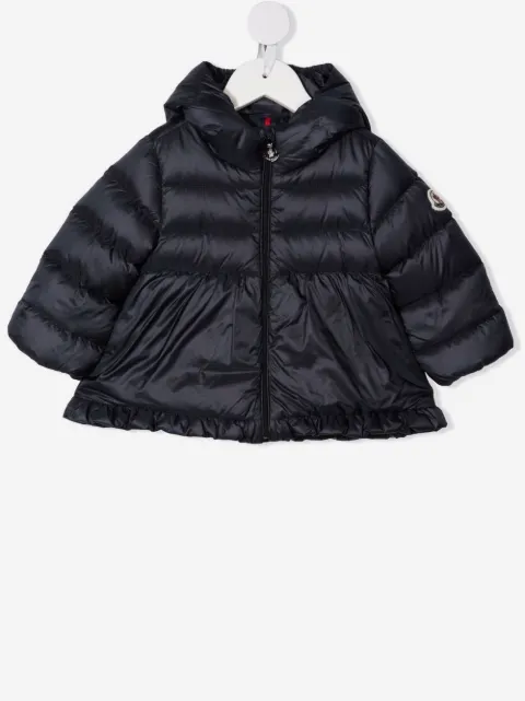 Moncler Enfant flared puffer coat