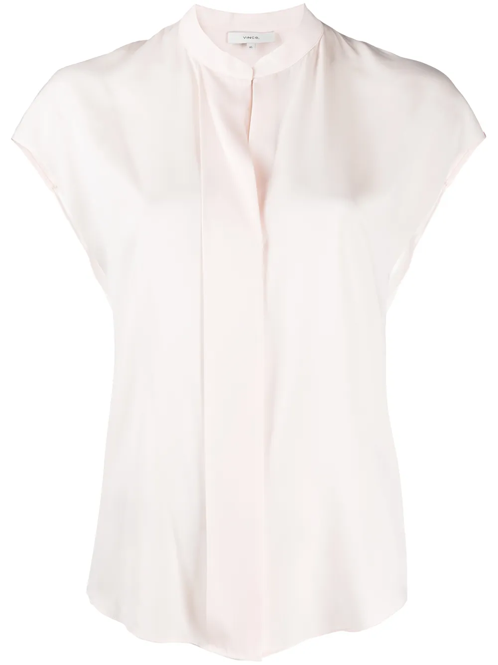 Vince Seidenbluse Mit Kurzen Ärmeln DHCsr pGHRj Vince Seidenbluse Mit Kurzen Ärmeln DHCsr pGHRj