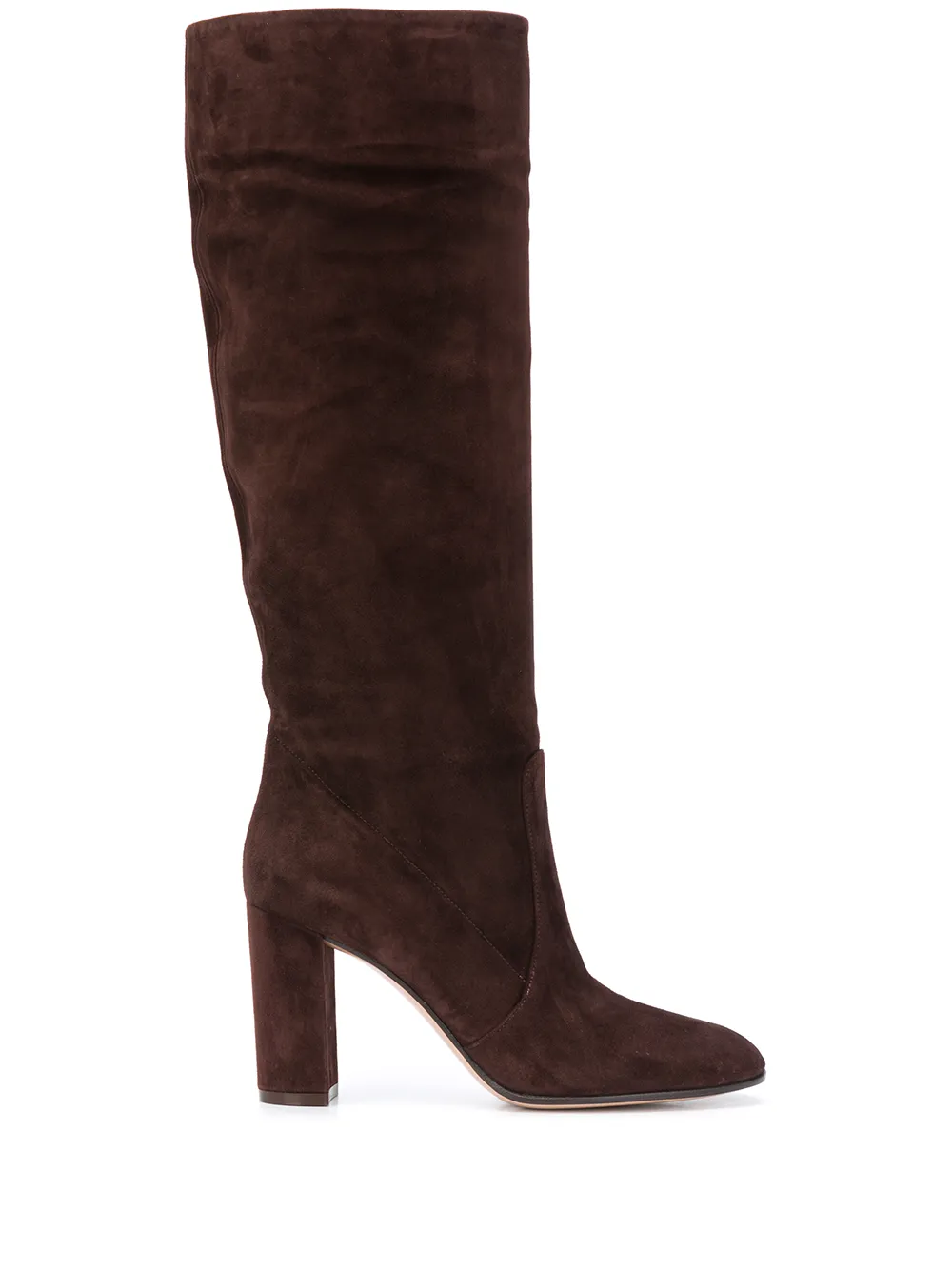 

Gianvito Rossi botas altas - Marrón