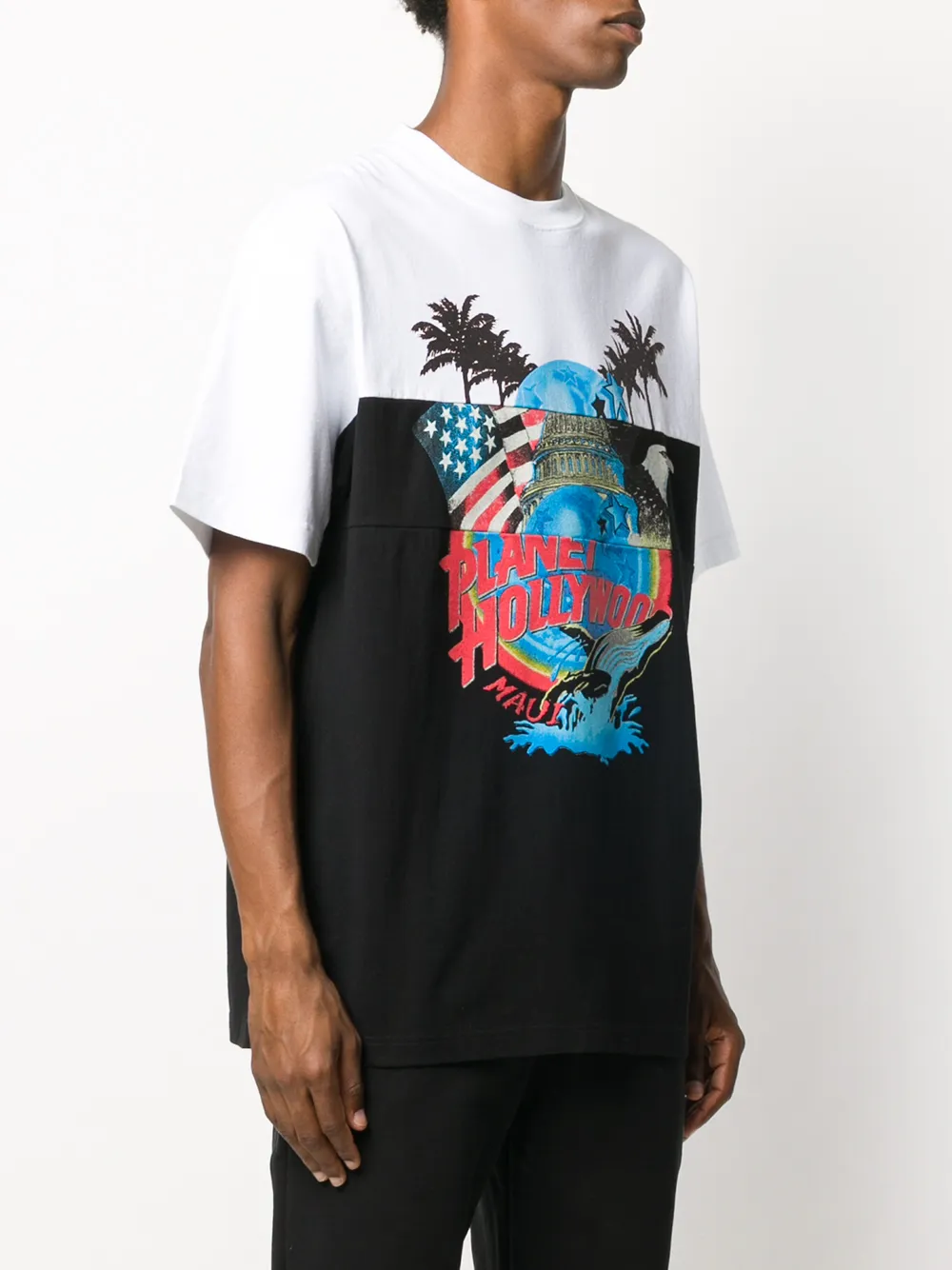  Vetements 'planet Hollywood' T Shirt   Weiß 