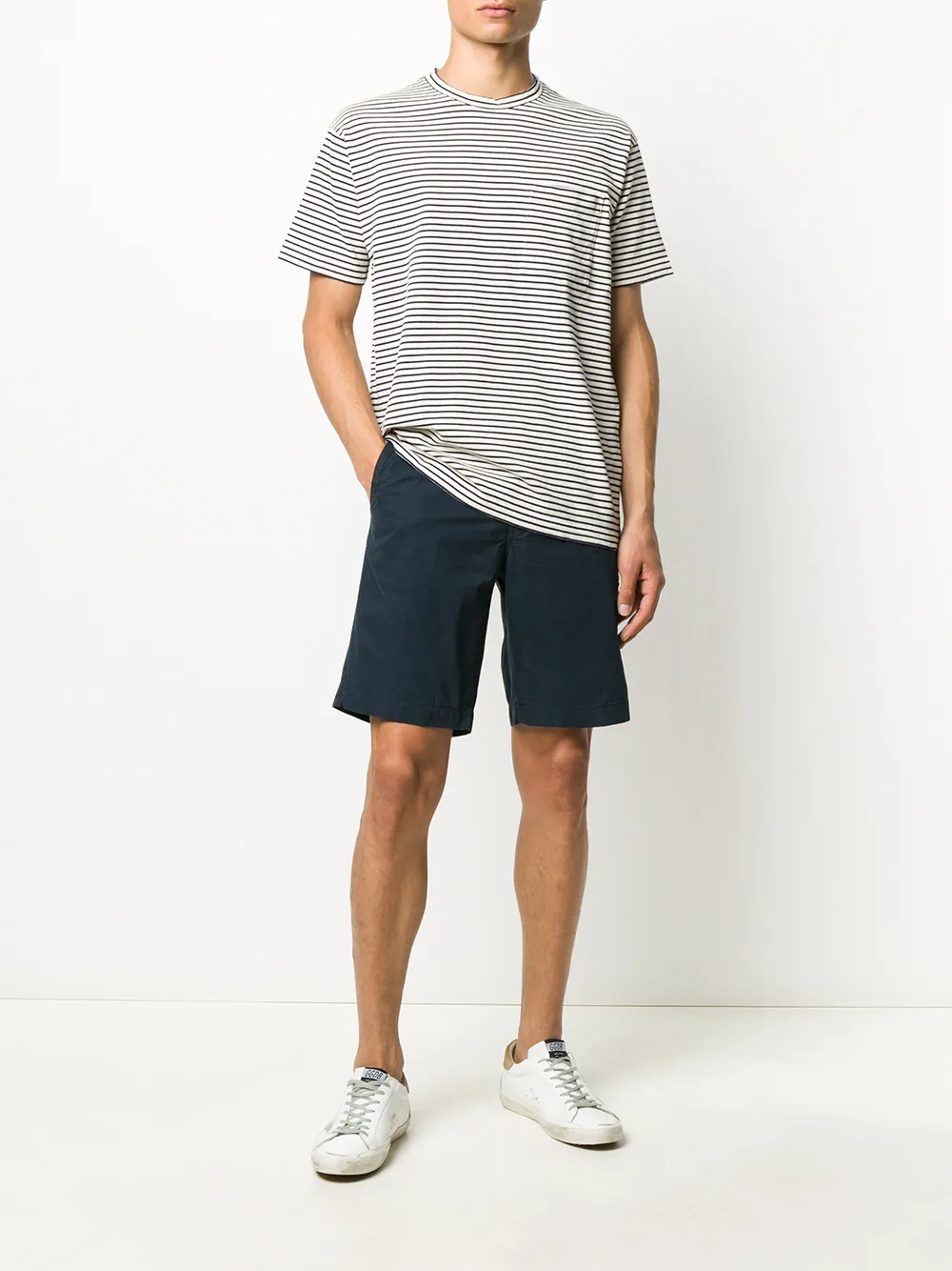 ASPESI Chino shorts - Blauw