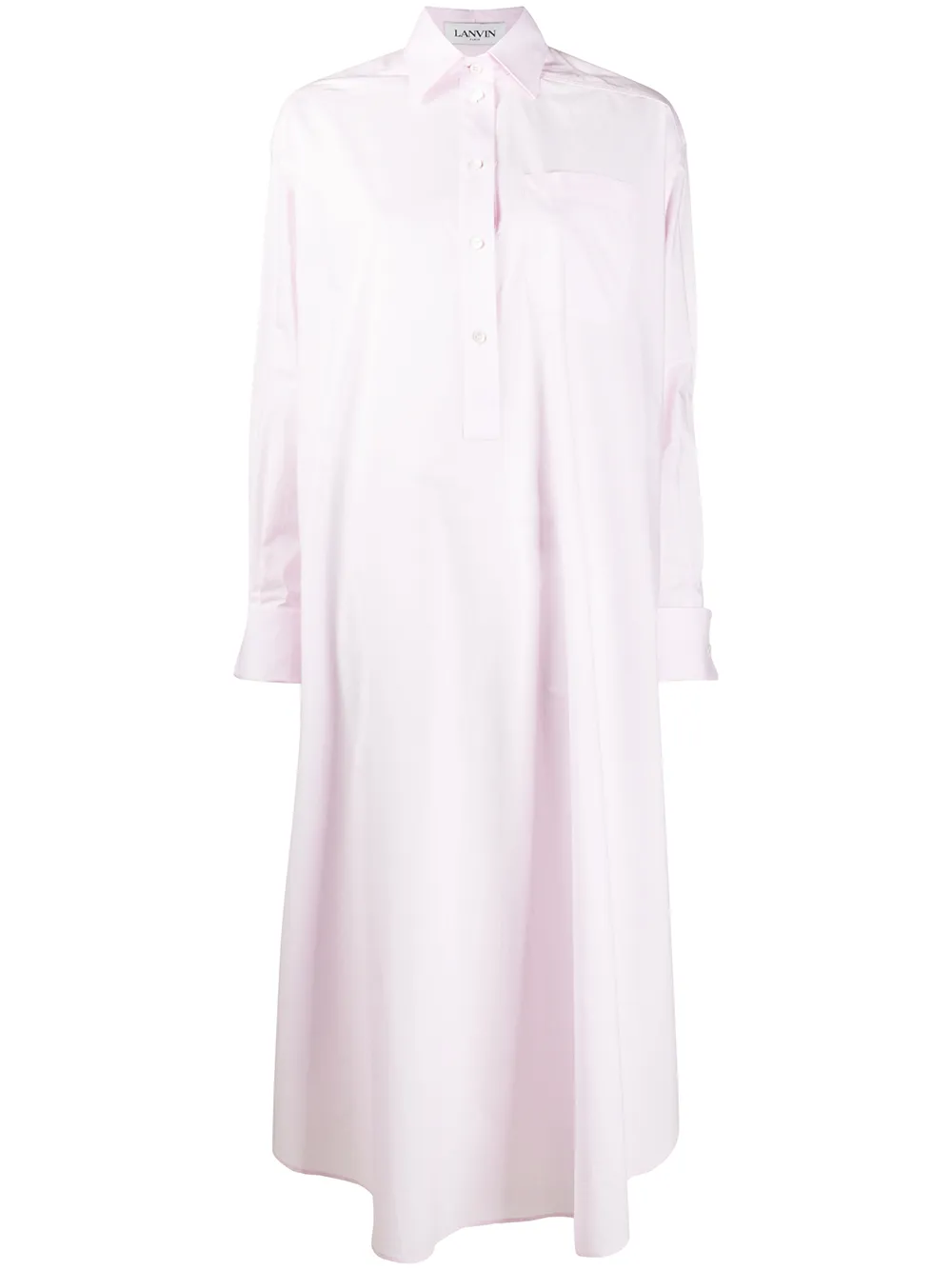 LANVIN Hemdkleid Im Oversized-Look Usq3P 9SJ2B LANVIN Hemdkleid Im Oversized-Look Usq3P 9SJ2B