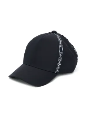 armani black cap