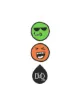 Image 1 of DUOltd smiley pin set