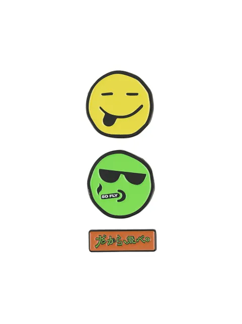 DUOltd Conjunto de broches Smiley