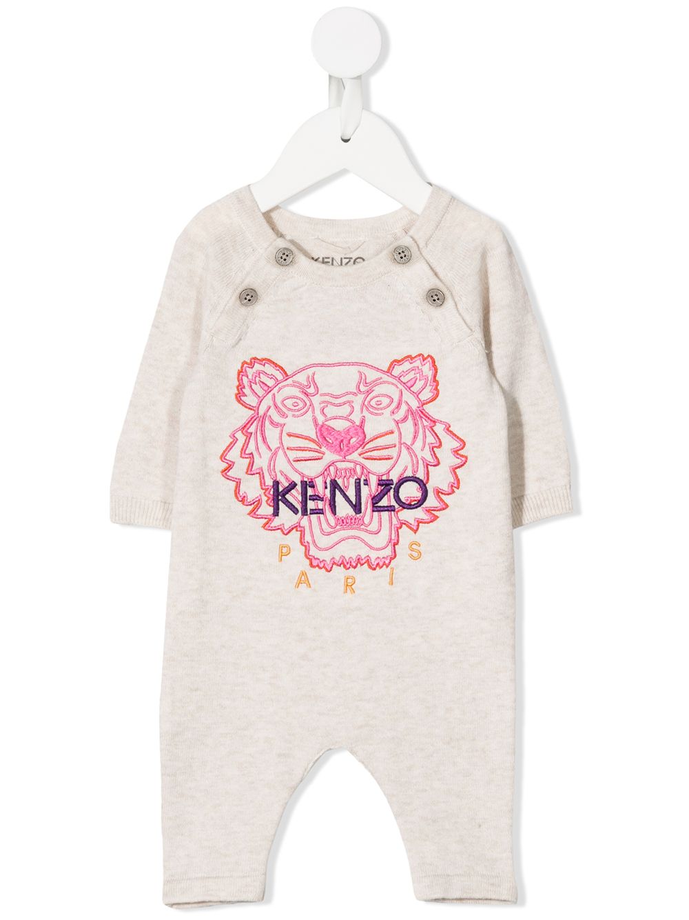 фото Kenzo kids комбинезон с вышивкой tiger