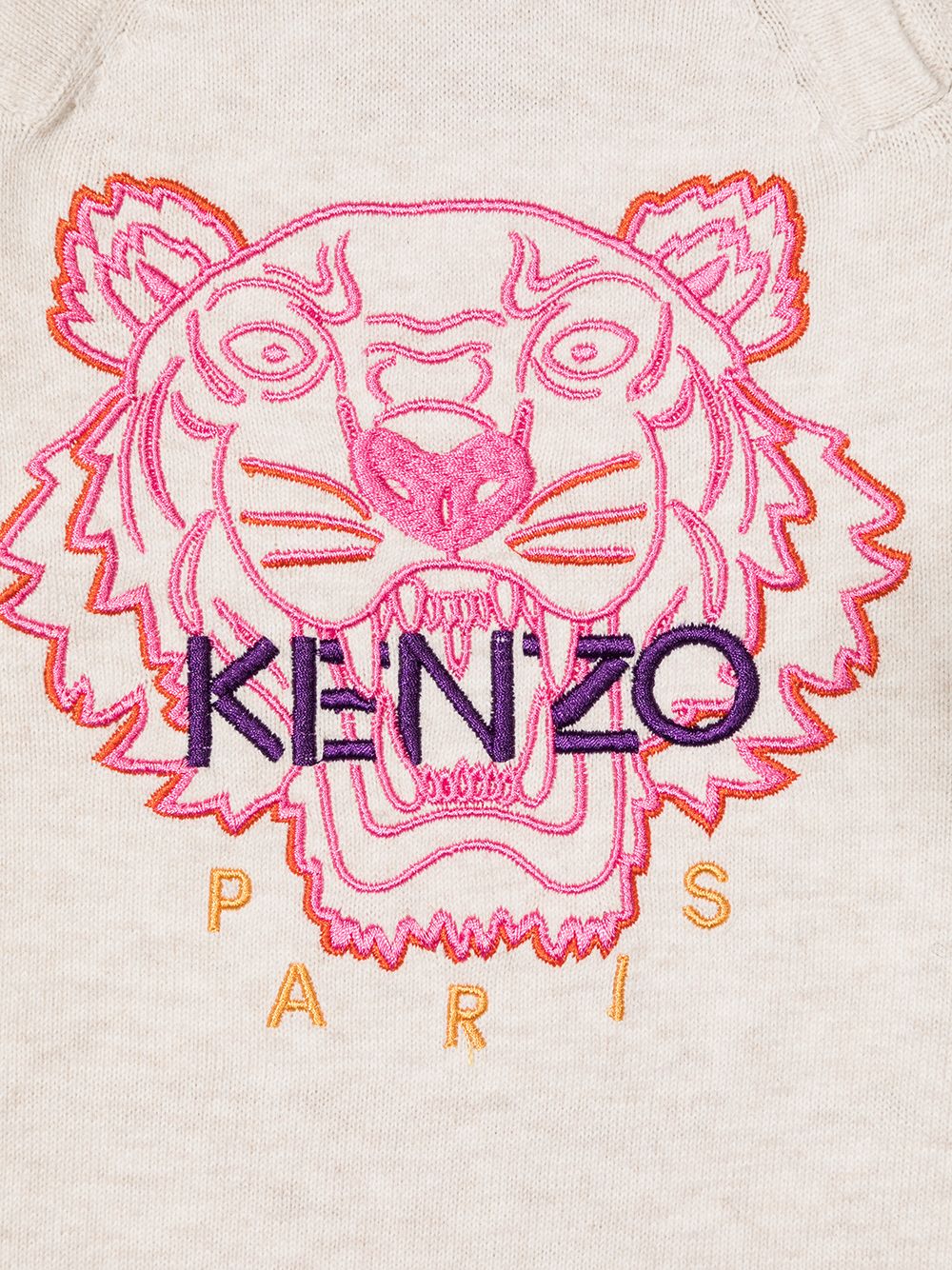 фото Kenzo kids комбинезон с вышивкой tiger