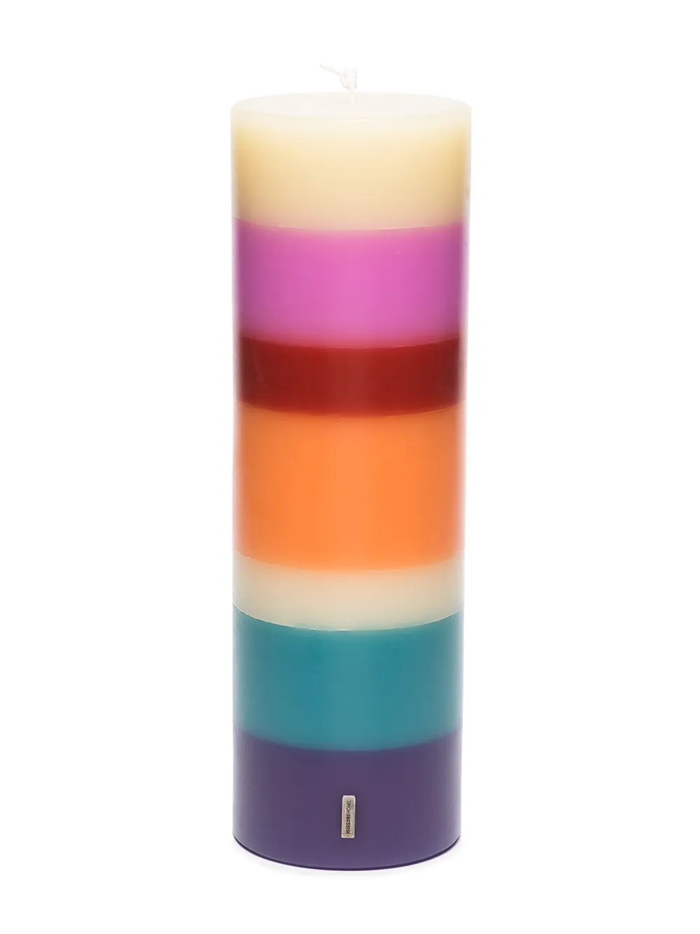 

Missoni Home Totem striped candle - Blue