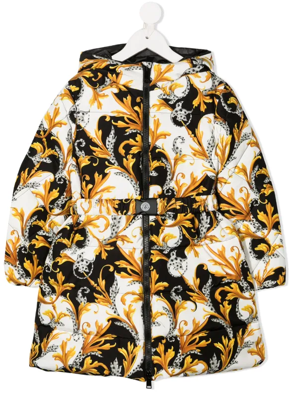 versace kids coat