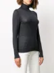 Lorena Antoniazzi studded star roll neck jumper