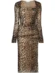 Immagine 1 di GANNI Vestito midi con stampa