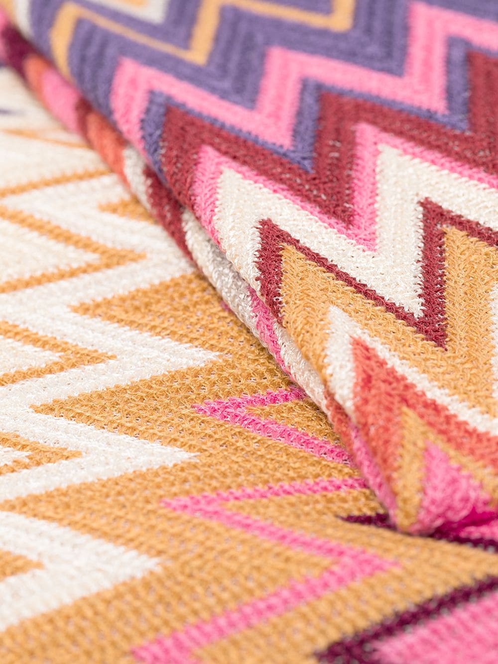 фото Missoni home покрывало margot с узором зигзаг