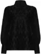 Image 1 of GANNI high-neck plissé top
