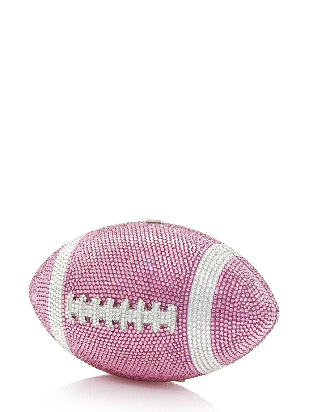 фото Judith leiber football ball clutch bag