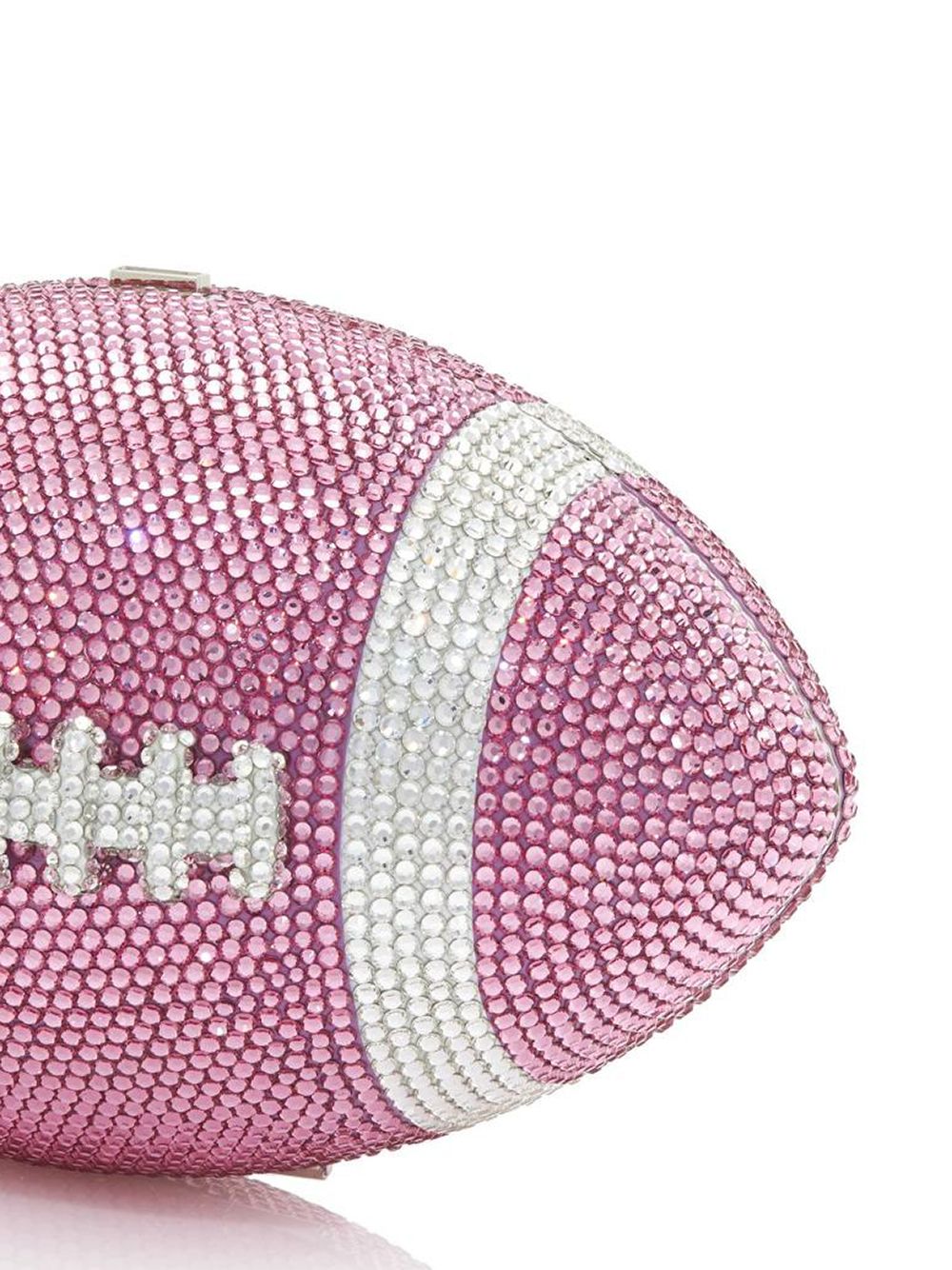 фото Judith leiber football ball clutch bag