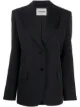 الصورة 1 من Jil Sander بليزر صوف بصف أزرار
