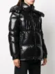 Moncler padded logo-detail coat