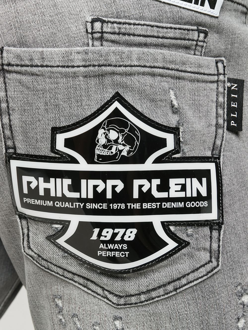 фото Philipp plein джинсы прямого кроя