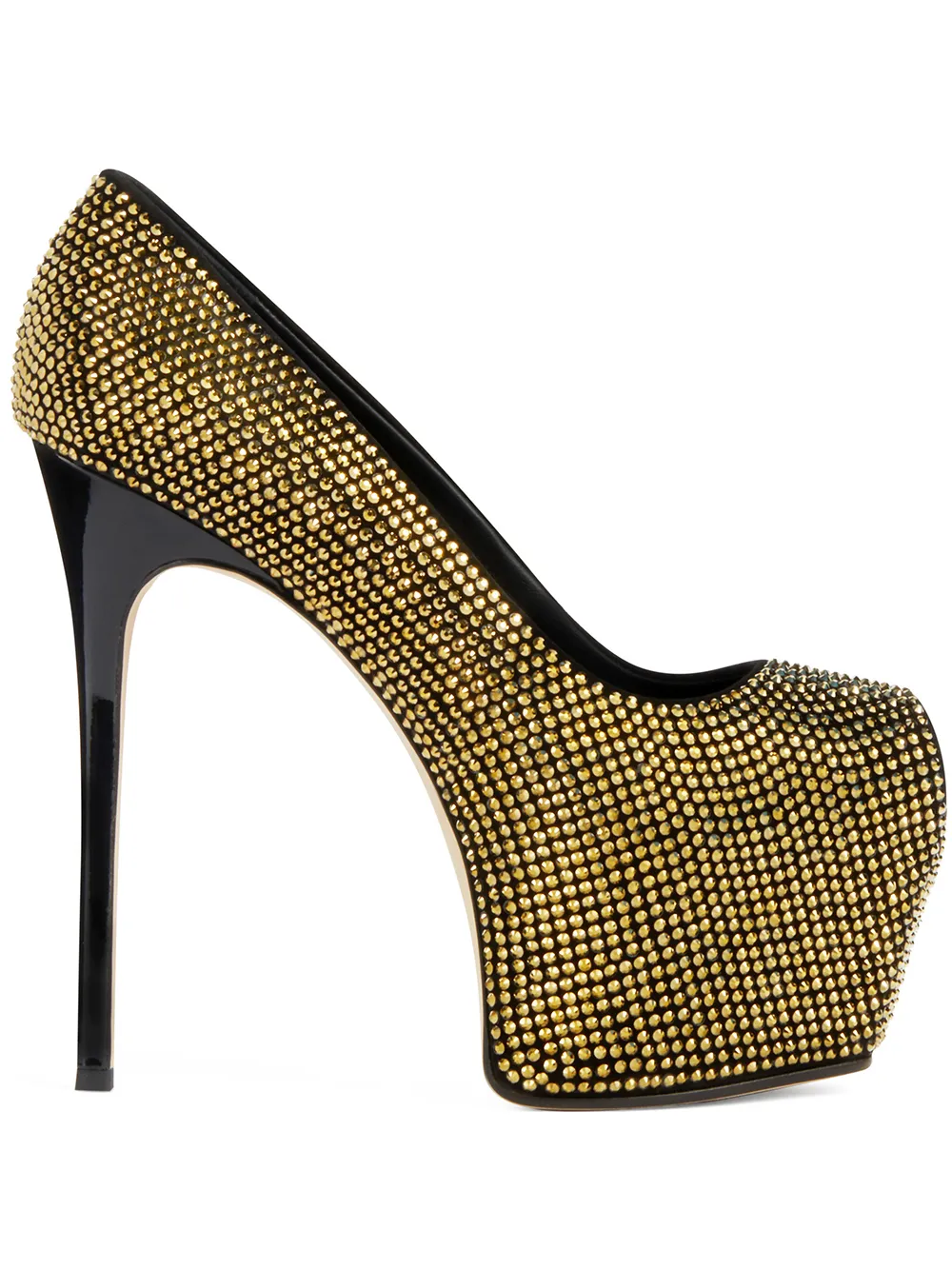 

Giuseppe Zanotti zapatillas Liza con tacón de 105mm - Dorado