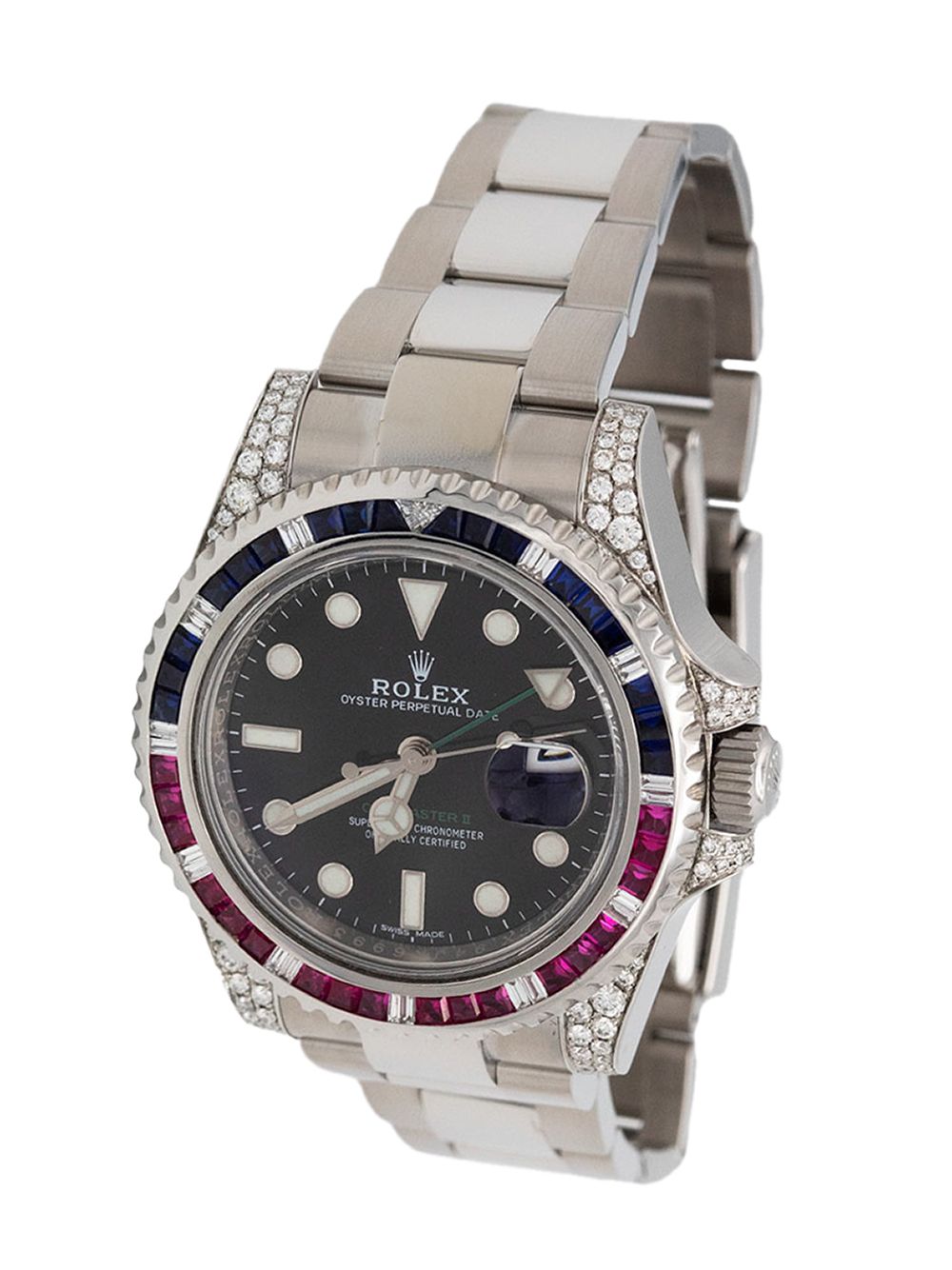 фото Rolex наручные часы pre-owned gmt master ii 40 мм