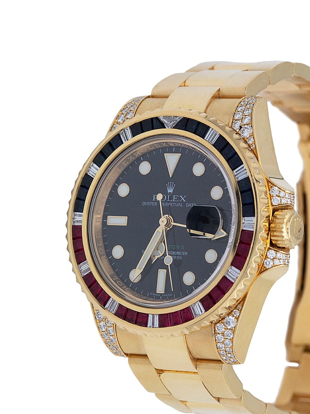 фото Rolex наручные часы pre-owned gmt master ii 40 мм