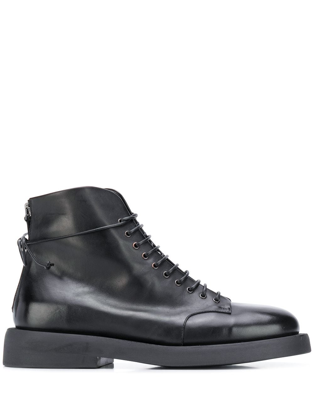 

Marsèll botas con agujetas - Negro