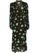 Immagine 1 di GANNI Vestito a fiori con scollo a V