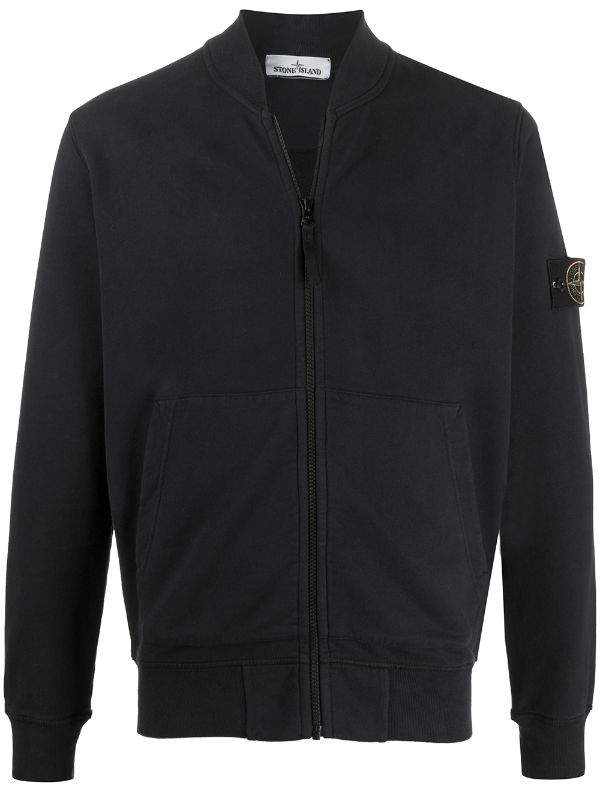 stone island zip up sweater