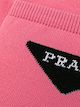 Prada calcetines con logo en jacquard