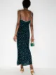 Rixo floral print silk midi dress