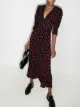 Image 2 of Rixo Gemma rose-printed midi dress
