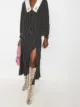 Image 2 of Rixo polka dot print midi skirt