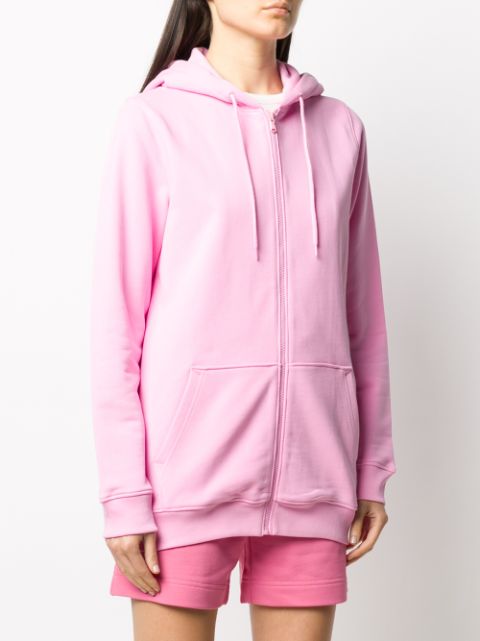 lilac zip up hoodie