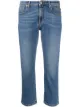 Image 1 of MSGM crystal-embellished cropped jeans