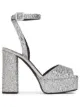Image 1 of Giuseppe Zanotti Laila glitter platform sandals
