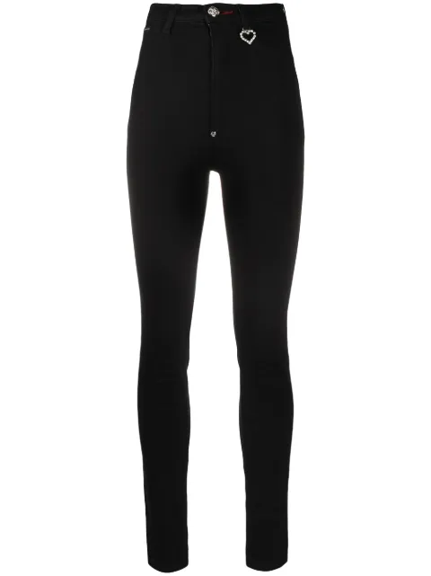 Philipp Plein super high rise jeggings