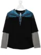 Image 1 of Marcelo Burlon County Of Milan Kids wing-print crew neck top