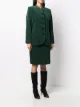 Yves Saint Laurent Pre-Owned mélange-effect skirt suit