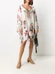 Image 2 of Camilla Fary Godmother-print silk dress