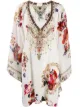 Image 1 of Camilla Fary Godmother-print silk dress