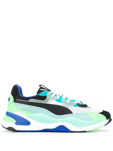 PUMA colour-block sneakers