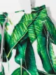 Mc2 Saint Barth banana leaves print swim shorts