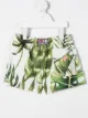 Image 2 of Mc2 Saint Barth jumbo leaves print swim shorts