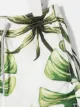Mc2 Saint Barth jumbo leaves print swim shorts