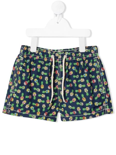 MC2 Saint Barth pineapple print swim shorts