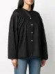 Totême Moncton oversized gathered blouse