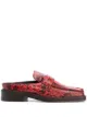 Image 1 of Martine Rose Arches snakeskin print mules