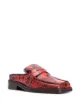 Image 2 of Martine Rose Arches snakeskin print mules